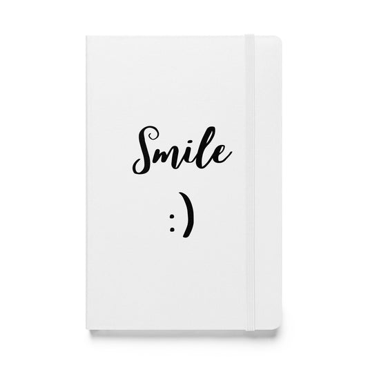Hardcover Notizbuch: Smile :)
