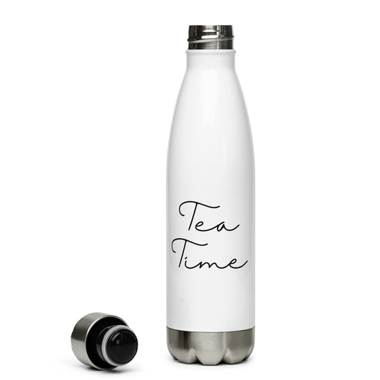 Edelstahl Trinkflasche: Tea Time
