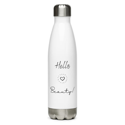 Edelstahl Trinkflasche: Hello Beauty