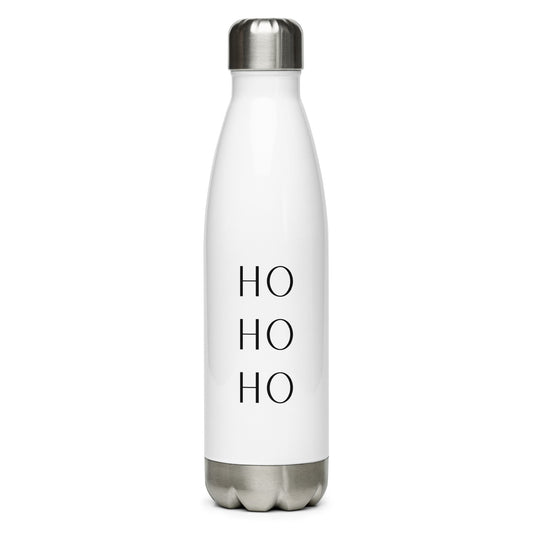 Edelstahl Trinkflasche: HO HO HO