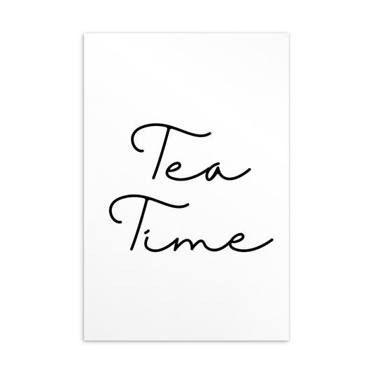 Postkarte: Tea Time